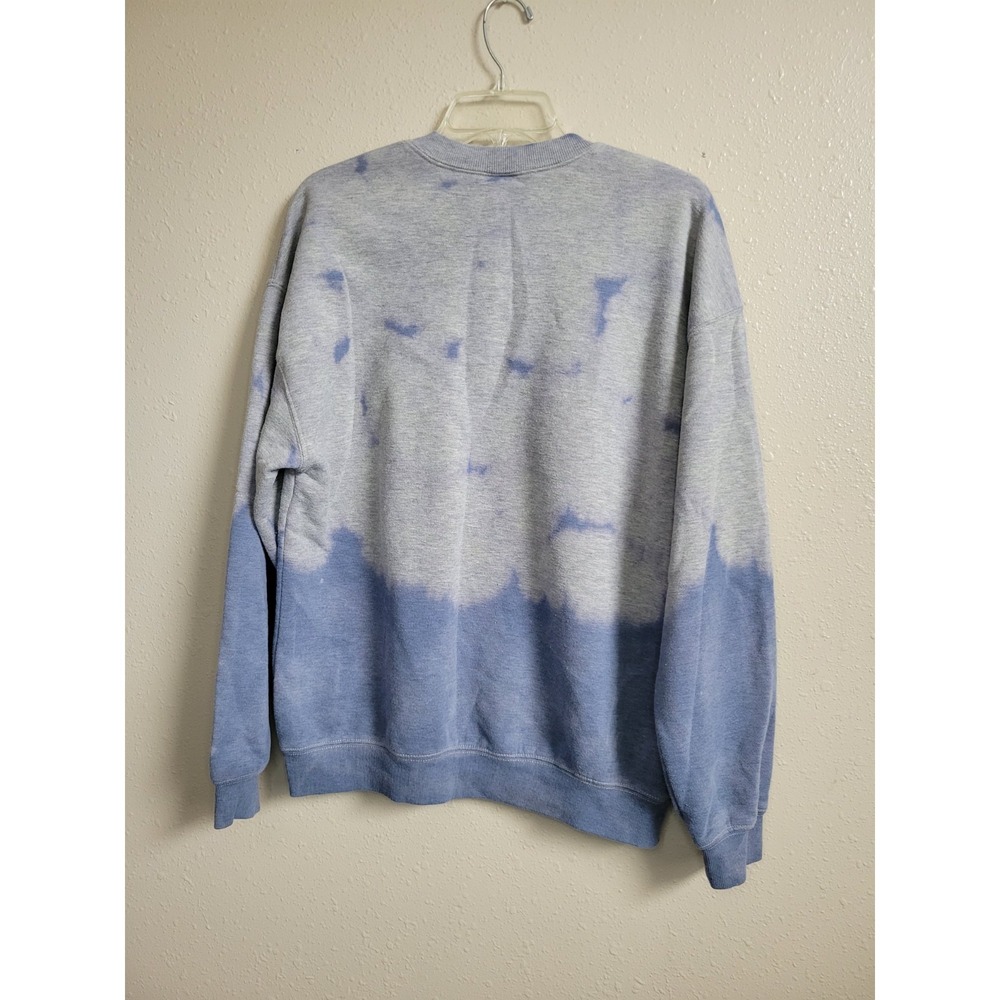 Wild Fable Sweatshirt Blue Grey Tie-Dye‎ Sz S - Picture 2 of 8